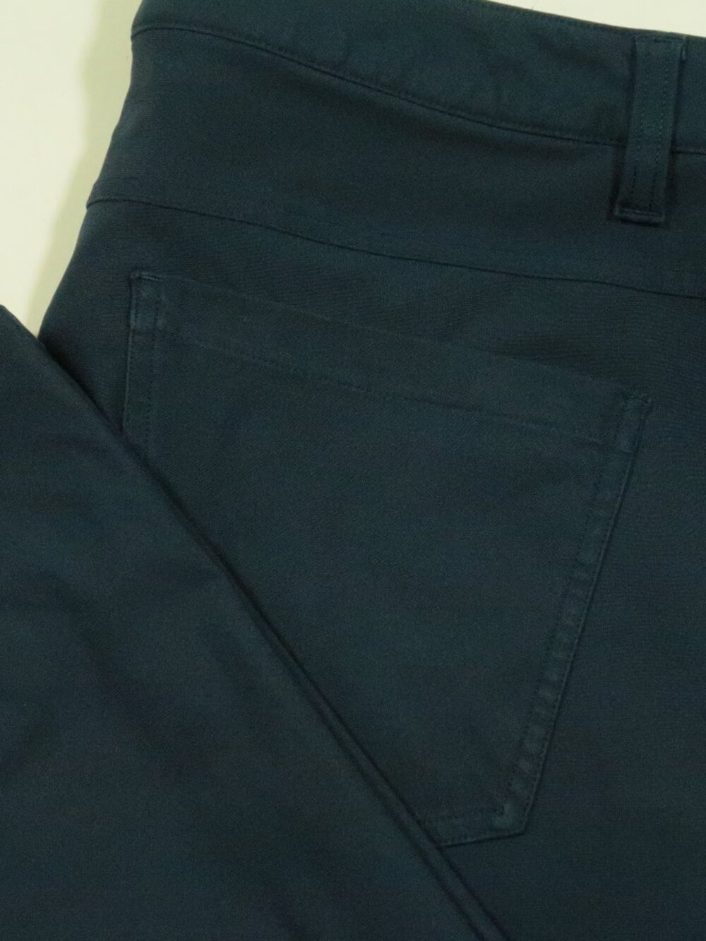 Lululemon ABC Classic Fit 5 Pocket Tech Pants Mens 36x34 Blue Warpstreme